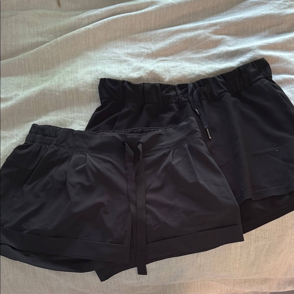 Women's lululemon size 10 Black Shorts